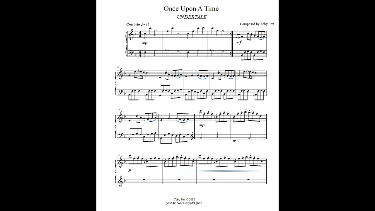 once upon a time piano